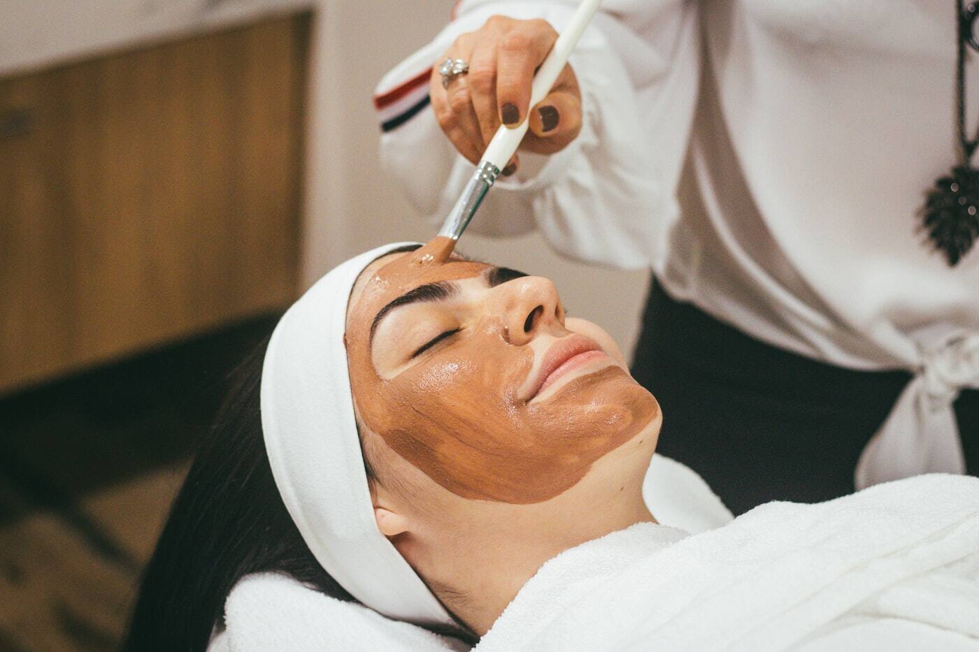 A client at Lumière aesthetics clinic